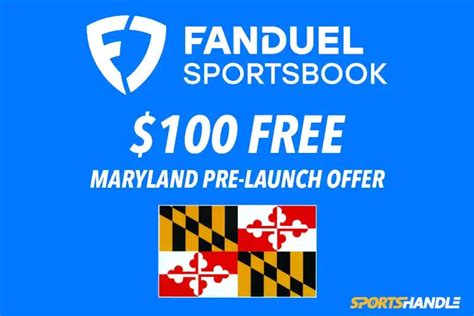 fanduel md sportsbooks|FanDuel Maryland Promo Code .